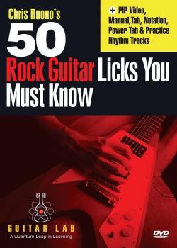 Chris Buono – 50 Rock Guitar Licks You Must Know