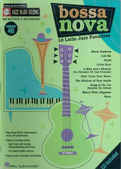 Jazz Play-Along Volume 40 – Bossa Nova