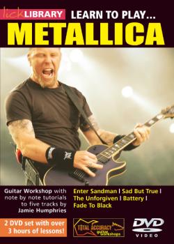 Learn to Play Metallica Volume 1
