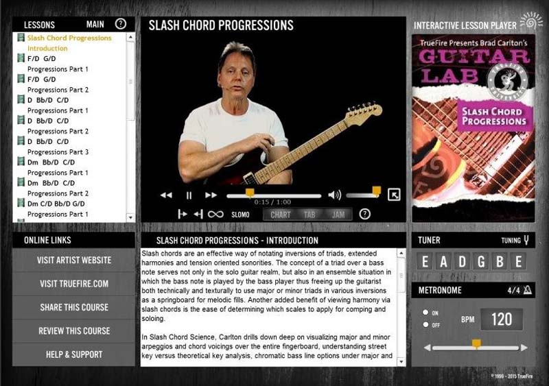 Brad Carlton - Slash Chord Progressions