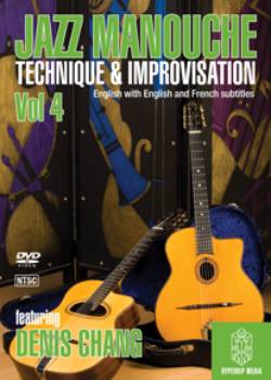 Denis Chang – Jazz Manouche: Technique & Improvisation Volume 4