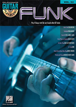 Guitar Play-Along Volume 52 Funk PDF