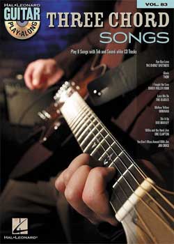 Guitar Play-Along Volume 83 Three Chord Songs PDF