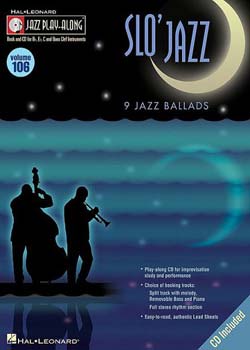 Jazz Play-Along Volume 106 Slo Jazz PDF