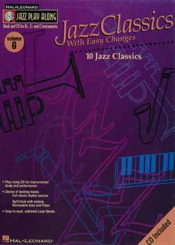 Jazz Play-Along Volume 6 Jazz Classics With Easy Changes PDF