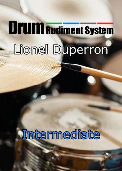 Lionel Duperron Drum Rudiment System Intermediate