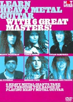 Learn Heavy Metal Guitar with 6 Great Masters DVD