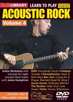 Learn to play Easy Acoustic Rock Volume 4