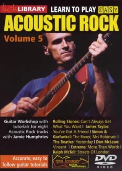 Learn To Play Easy Acoustic Rock Volume 5