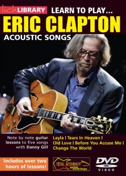 Learn to Play Eric Clapton Acoustic Songs DVD