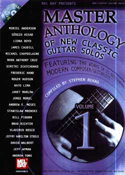 Master Anthology Of New Classic Guitar Solos Volume 1 PDF