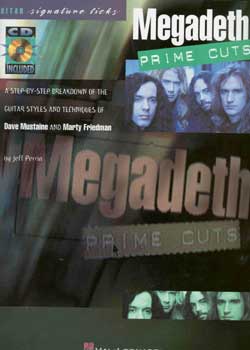 Megadeth Prime Cuts - Guitar Signature Licks