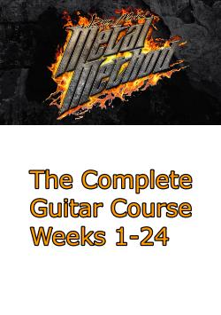 Metal Method The Complete Guitar Course Weeks 1-24 (2016)