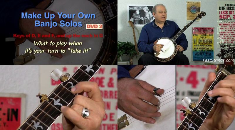 Pete Wernick Make Up Your Own Banjo Solos Volume 2