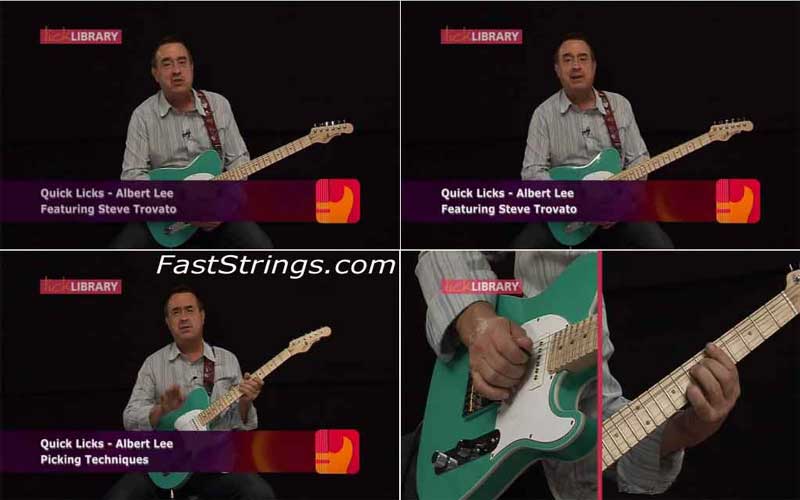 Quick Licks 12 Bar Country Rock Style Albert Lee