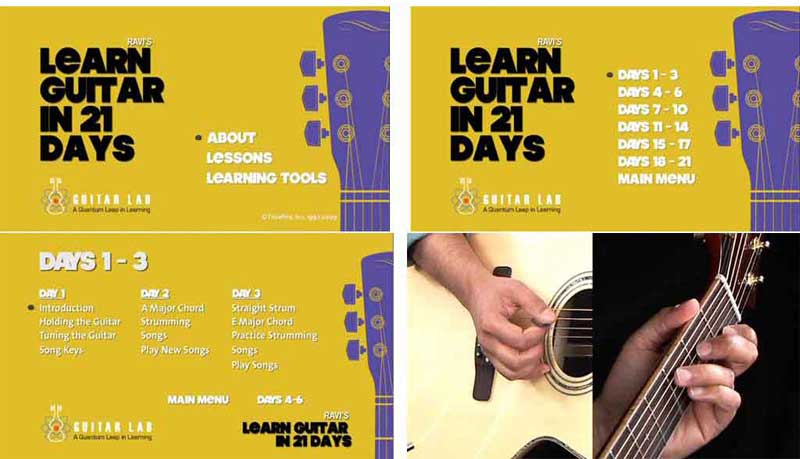 Ravi's Learn Guitar in 21 Days