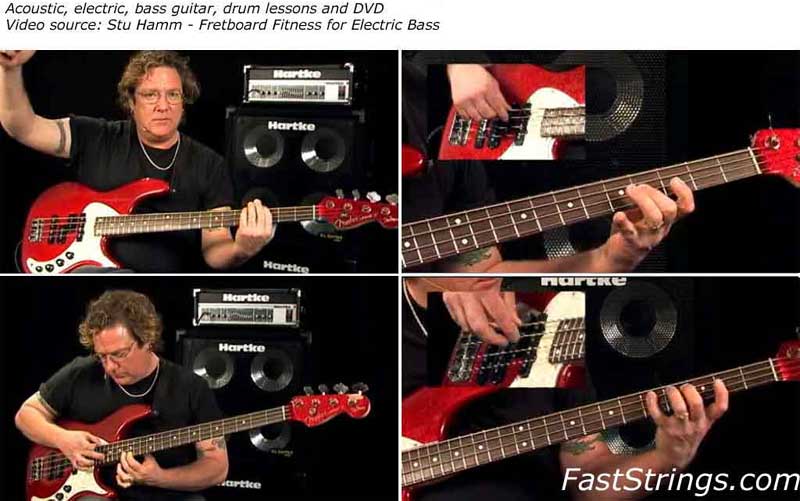 Stu Hamm - Fretboard Fitness for Electric Bass
