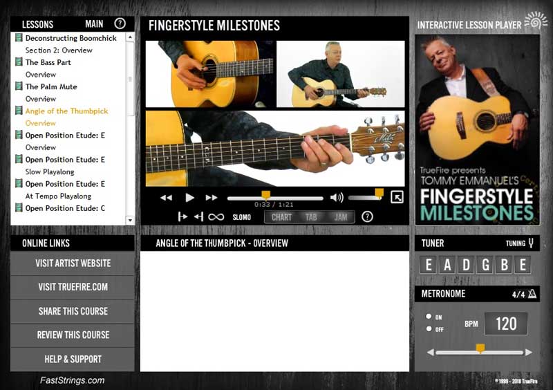 Tommy Emmanuel - Fingerstyle Milestones
