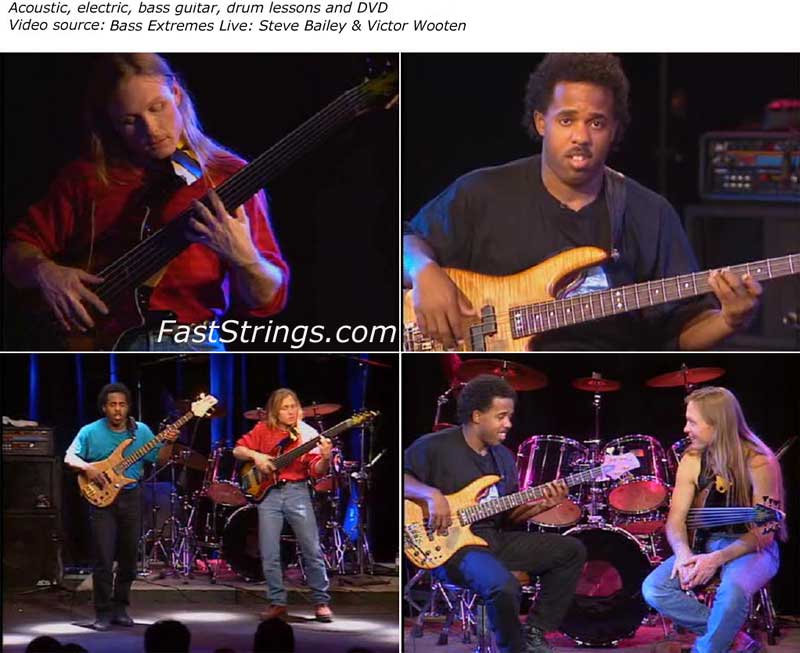 Steve Bailey & Victor Wooten Bass Extremes Live