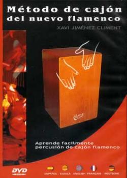 Xavier Jimenez Climent Metodo de cajon del nuevo flamenco DVD